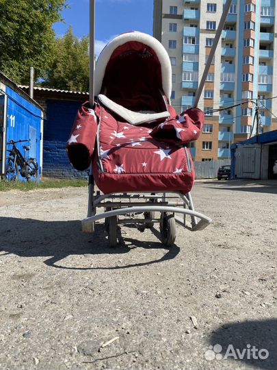 Санки-коляска