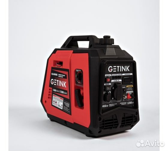 Бензиновый инверторный генератор getink G1400iS
