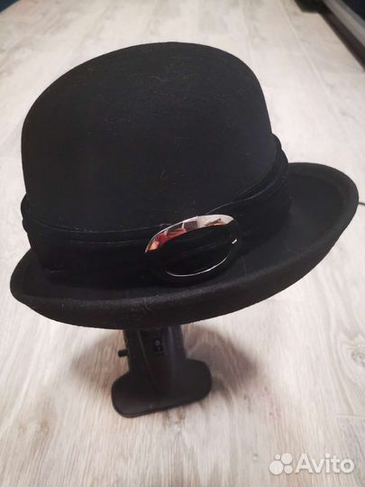 Шляпа женская черная