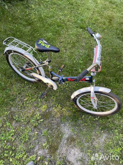 Велосипед складной детский б/у 7-10 лет
