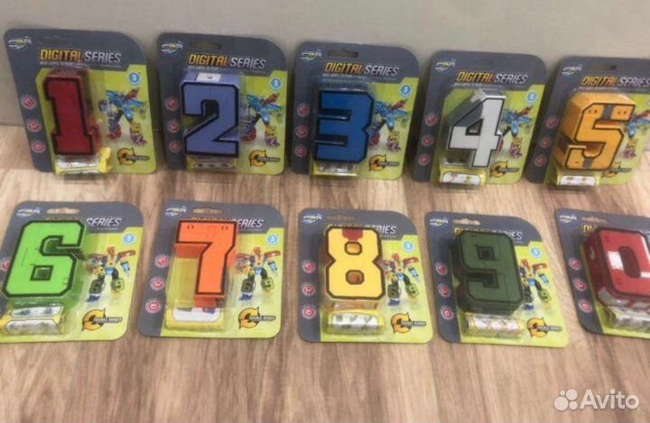 Цифры трансформеры