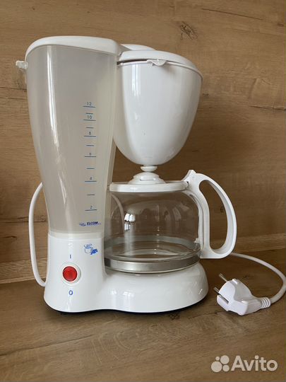 Кофеварка elcom новая