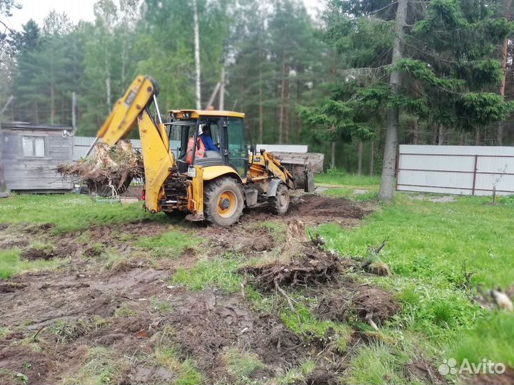 Расчистка участков. Дренаж. Демонтаж