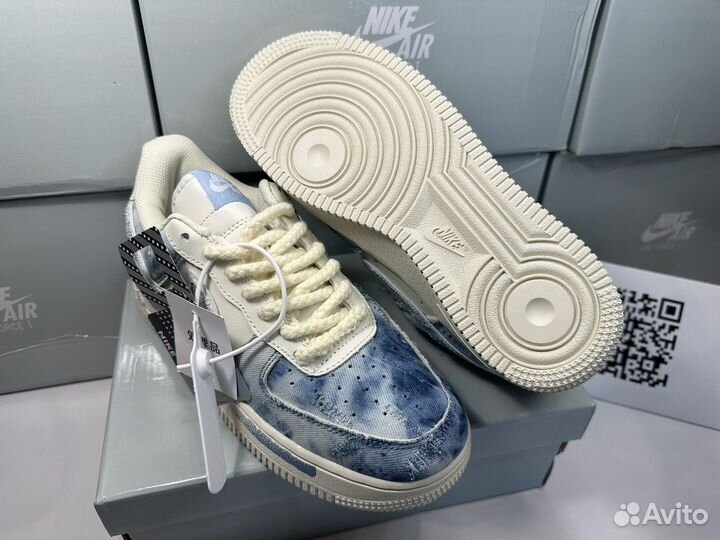 Кроссовки женские Nike AF1L 07 Denim