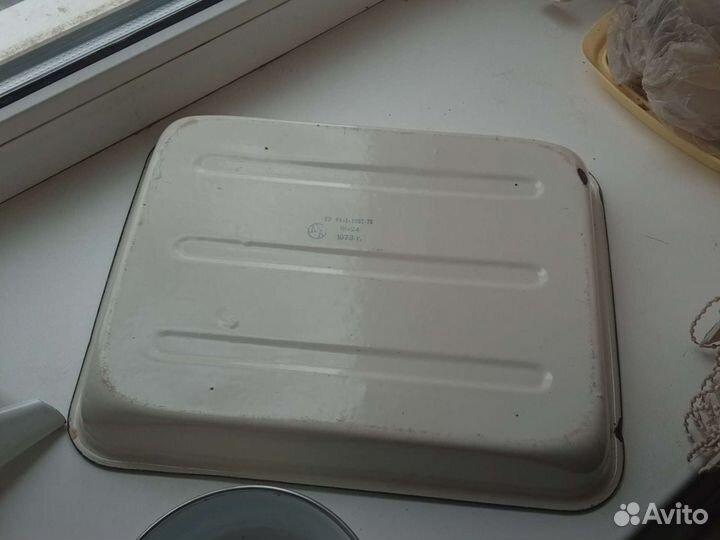 Посуда эмалированная времён СССР