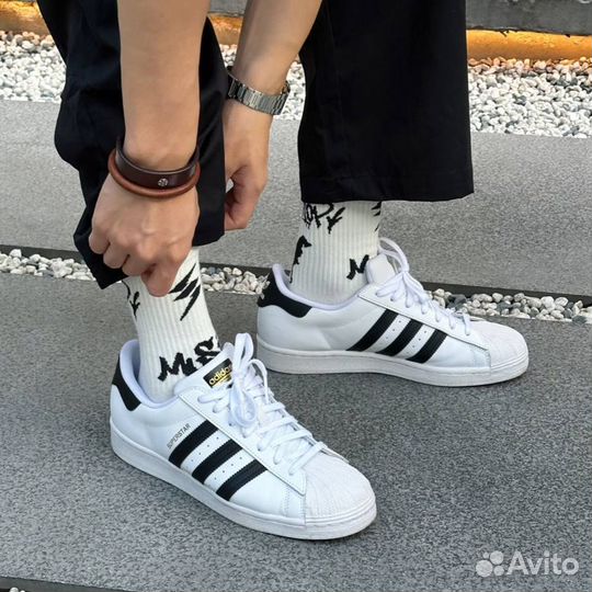 Adidas superstar white оригинал poizon
