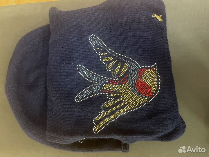 Шапка и шарф для девочки Patrizia Pepe