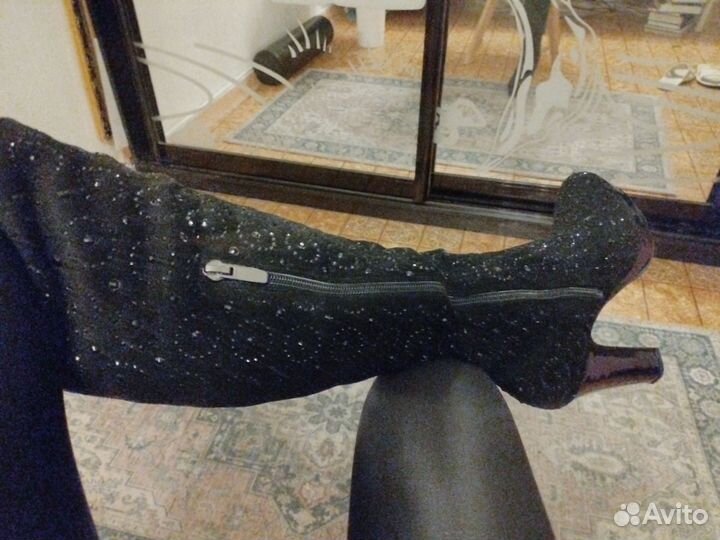 Сапоги на платформе 36/37