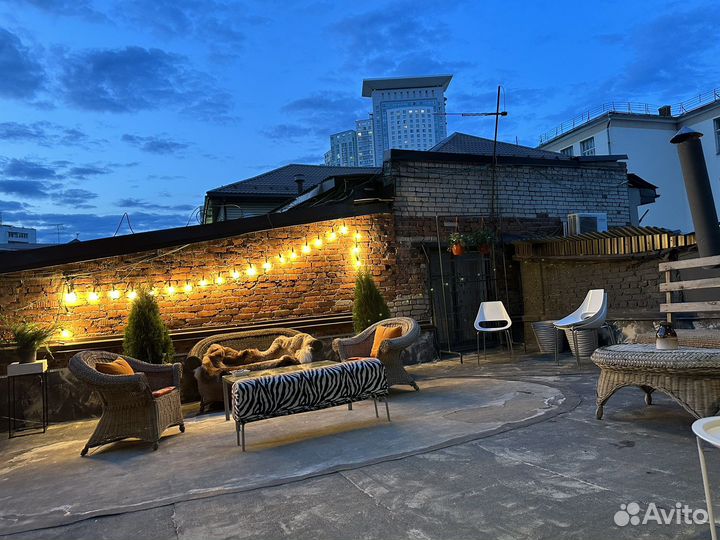 Арт лофт «Тайная» с террасой на крыше