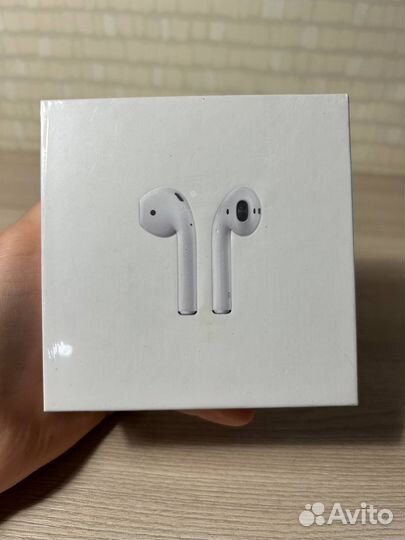 Беспроводные наушники apple airpods 2