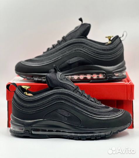 Осенние Кроссовки Nike Air Max 97 Black