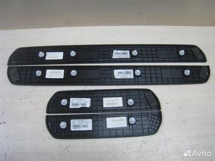 Накладки порогов комплект Honda Civic 5D (FN) 2008