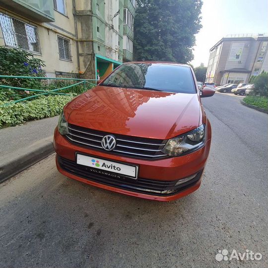 Volkswagen Polo 1.6 AT, 2016, 145 000 км