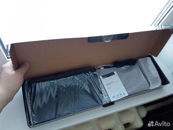 Набор Клавиатура+Мышь+Коврик Новый