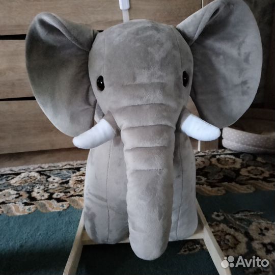 Детская качалка слоник