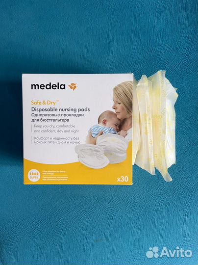 Medela для груди супервпит. 30шт+18шт в подарок