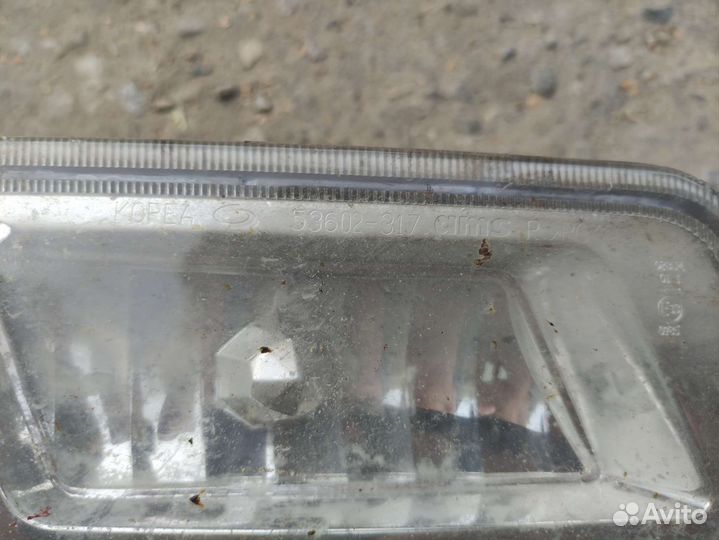 Противотуманные фара правая nissan almera classic