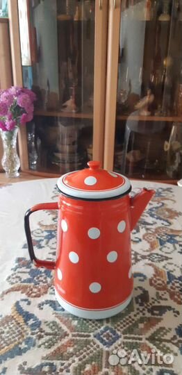 Посуда из СССР, чайница, чашки