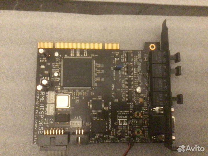 Звуковая карта RME hdsp 9652