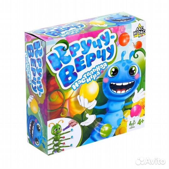 Настольная игра на ловкость «Кручу-верчу», работае