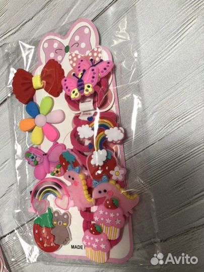 Набор резиночек и заколок для девочек