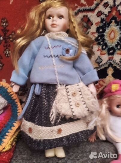 Кукла фарфоровая СССР