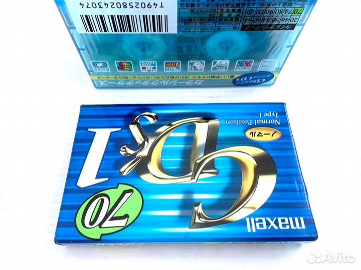 Аудиокассеты кассеты Maxell CD's I 70 - 1999 г