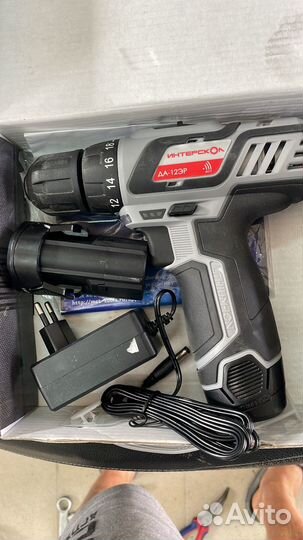 Дрель шуруповерт Интерскол да-12эр