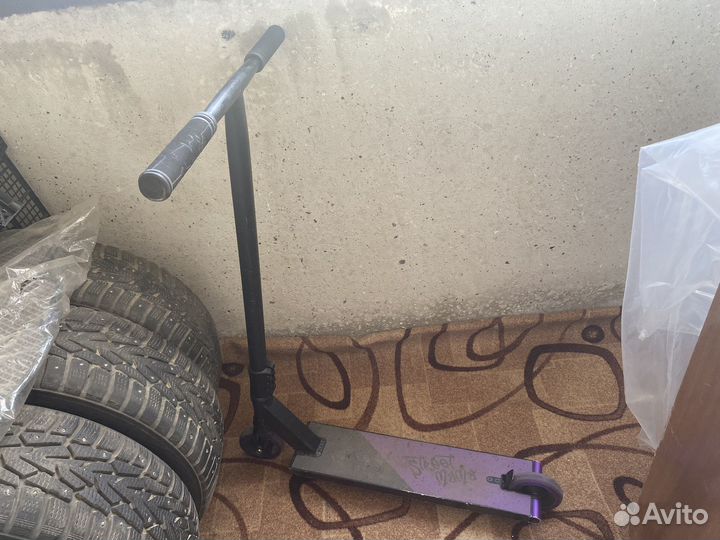 Трюковой самокат tech team street mama бу