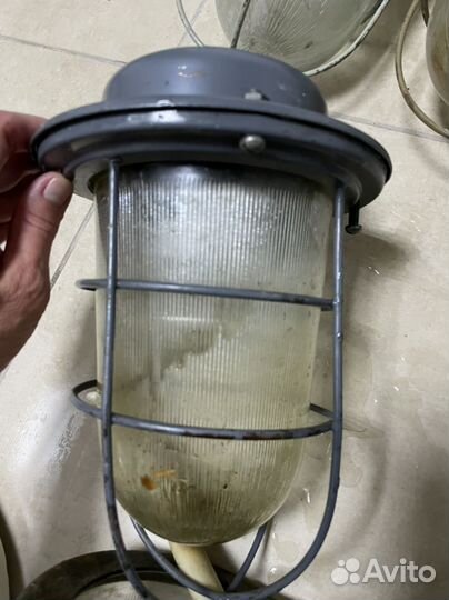 Светильник промышленный СССР