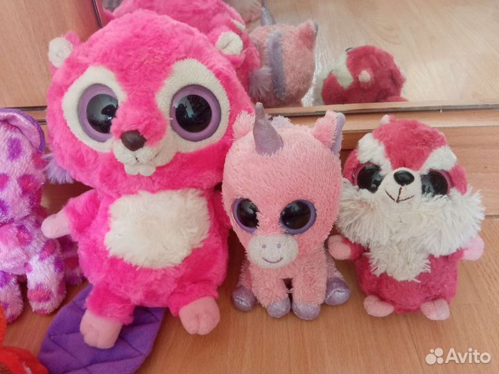 Мягкие игрушки глазастики