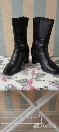 Сапоги женские натуральная кожа