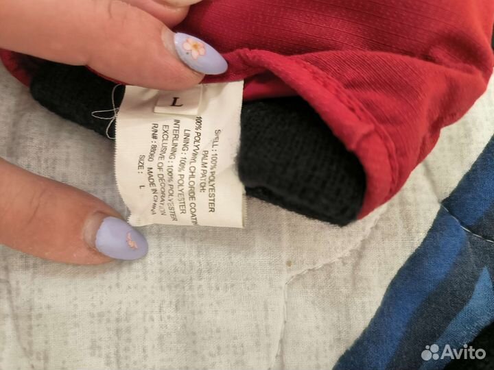 Перчатки женские/детские непромокаемые