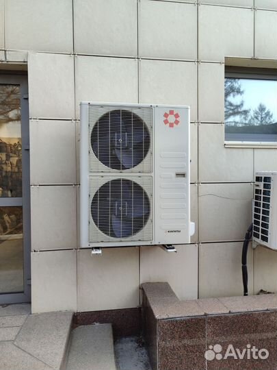 Кассетный кондиционер kentatsu ksvp140/ksun140hfan