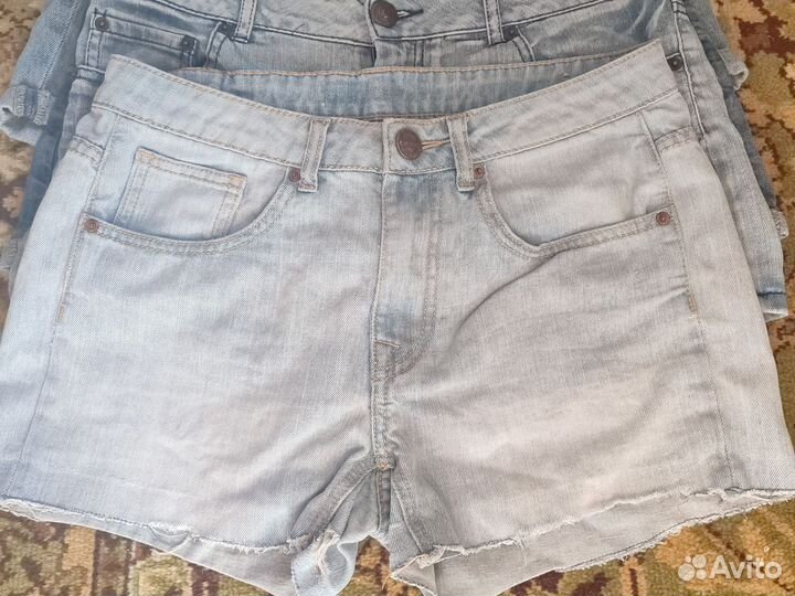 Женские джинсовые шорты 44 46
