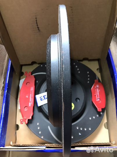 Тормозные диски и колодки EBC Ford Explorer V 5