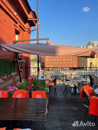 Боковые уличные зонты. Зонты от солнца 3х3, 4х4