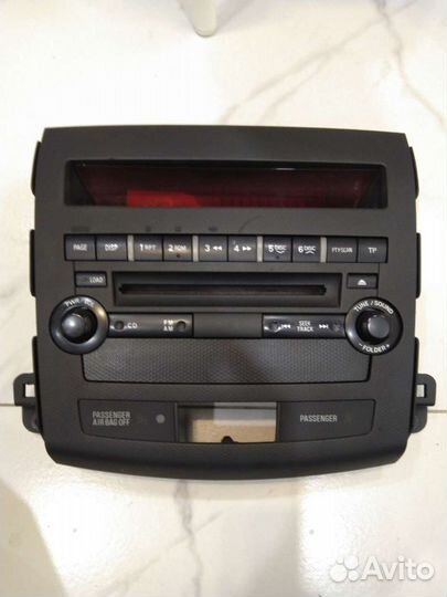 Магнитола Mitsubishi 8701А215 + передняя панель