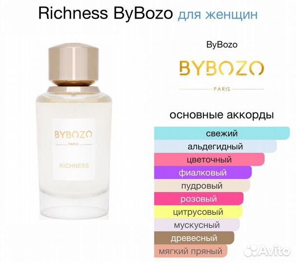 ByBozo Richness 75 ml Оригинал