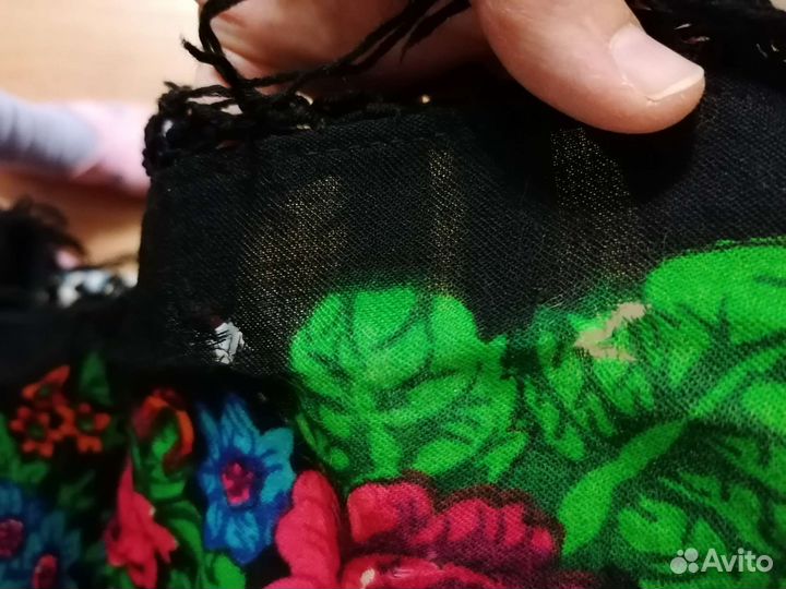 Платок полушерсть