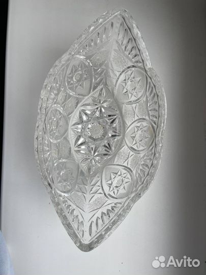 Хрустальная ваза Богемия