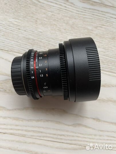 Объектив Samyang T3.8/8 UMC fish EYE CS II (Canon)