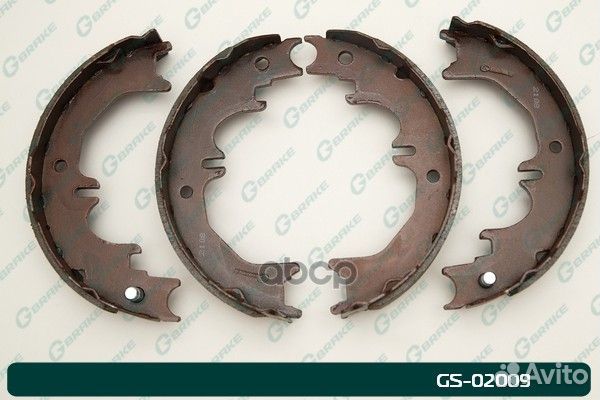 Колодки тормозные GS02009 gbrake