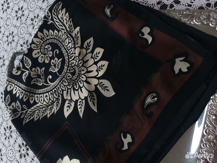 Италия винтажный платок полоса