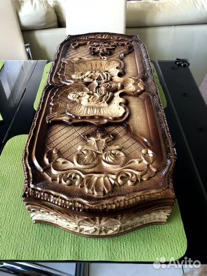 Нарды резные ручной работы