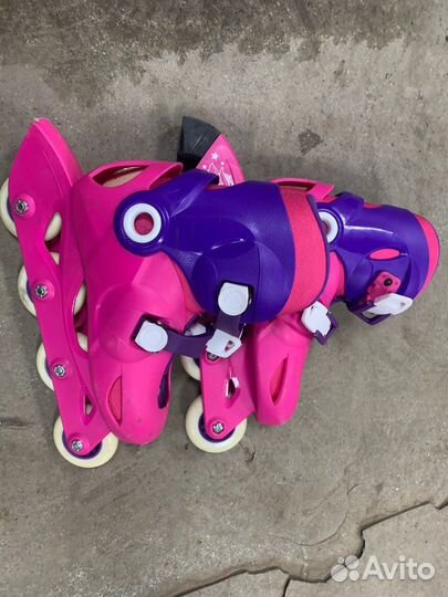 Роликовые коньки раздвижные