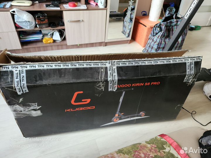 Электросамокат kugoo kirin s8 pro