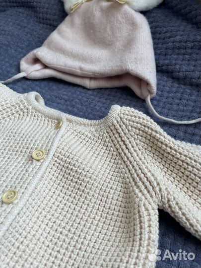 Вязаная кофта для девочки