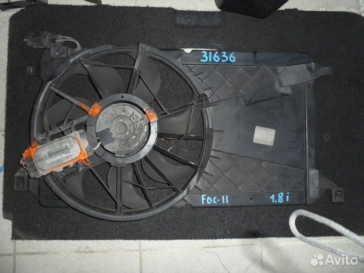Вентилятор радиатора Ford Focus 2 1.8 бензин
