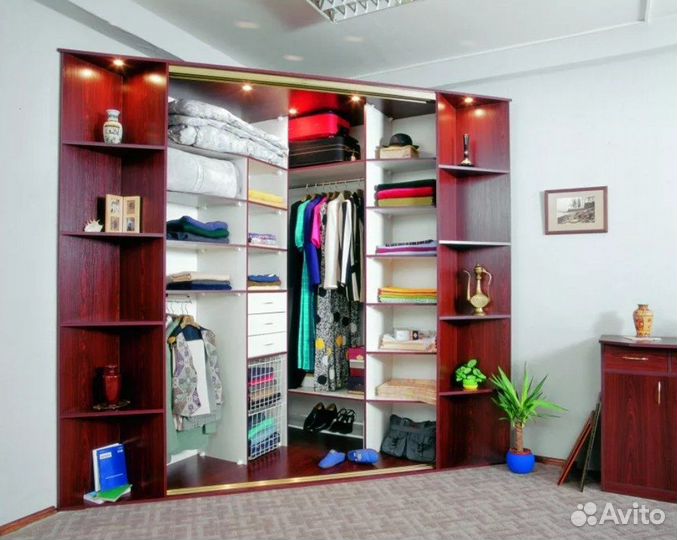 Гардеробная на заказ по вашим размерам